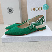 Dior J'adior Slingback Pum Green Size 35-41cm - 6