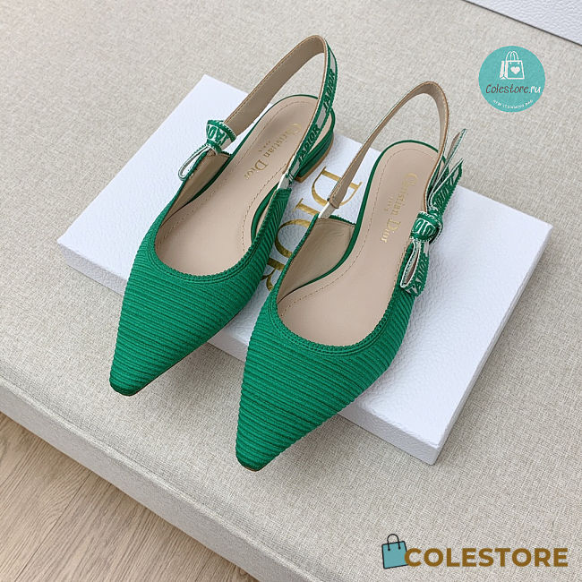 Dior J'adior Slingback Pum Green Size 35-41cm - 1