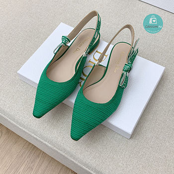 Dior J'adior Slingback Pum Green Size 35-41cm