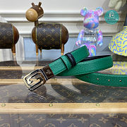 Gucci Leather Green Belt 02 - 2