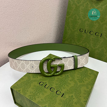 Gucci GG Marmont Buckle Green 4cm