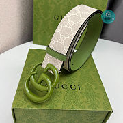 Gucci GG Marmont Buckle Green 4cm - 5