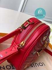 Louis Vuitton Red Heart Bag Love Lock 18x15.5x5cm - 3