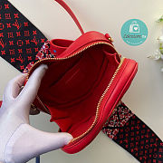 Louis Vuitton Red Heart Bag Love Lock 18x15.5x5cm - 4