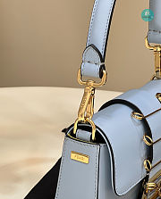 Fendi x Versace Baguette Blue Bag 20x13x5cm - 6
