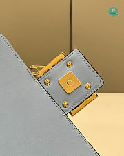 Fendi x Versace Baguette Blue Bag 20x13x5cm - 2