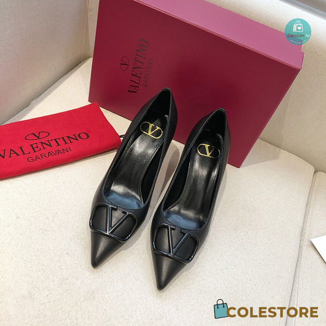 Valentino Black High Heels Size 35-41cm - 1