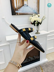 Valentino Garavani Black Rockstud Roman Strap Size 35-41cm - 4