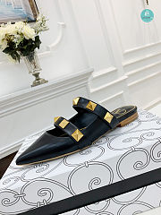 Valentino Garavani Black Rockstud Roman Strap Size 35-41cm - 2