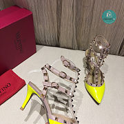 Valentino Garavani Yellow Rockstud Heels Size 35-41cm - 3