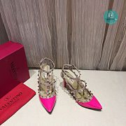 Valentino Garavani Pink Rockstud Heels Size 35-41cm - 6