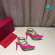 Valentino Garavani Pink Rockstud Heels Size 35-41cm - 2
