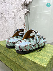 Gucci Slide Mint Sandal With Straps Size 35-40cm - 5