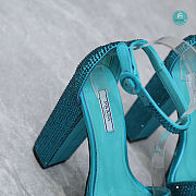 Prada Crystal Sandals Size 35-42cm. Height 13.5cm - 6