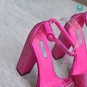 Prada Crystal Sandals Pink Size 35-42cm. Height 13.5cm - 6