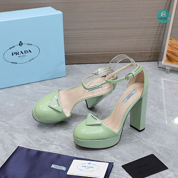 Prada High Heels Pumps Mint Height 13.5cm