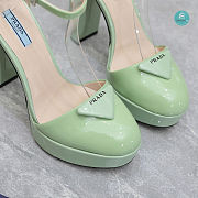 Prada High Heels Pumps Mint Height 13.5cm - 4