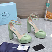Prada High Heels Pumps Mint Height 13.5cm - 2