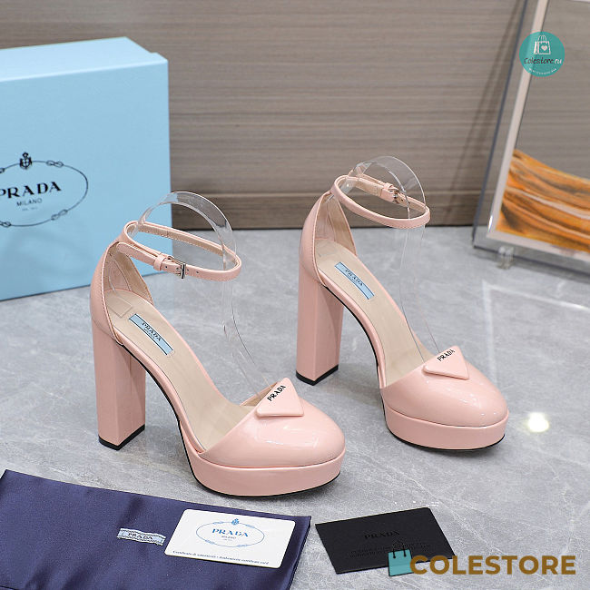 Prada High Heels Pumps Patel Pink Height 13.5cm - 1