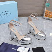 Prada High Heels Pumps Silver Height 13.5cm - 1