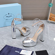 Prada High Heels Pumps Silver Height 13.5cm - 6