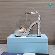 Prada High Heels Pumps Silver Height 13.5cm - 4