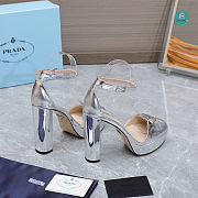 Prada High Heels Pumps Silver Height 13.5cm - 3
