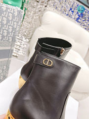 Dior Black Rhodes Heeled Ankle Boot Size 35-41cm - 2