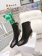 Dior Black Rhodes Heeled Ankle Boot Size 35-41cm - 3
