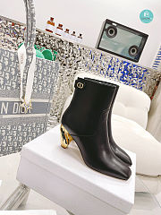 Dior Black Rhodes Heeled Ankle Boot Size 35-41cm - 6