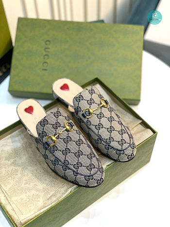 Gucci Women Princetown Leather Slipper Size 35-41cm