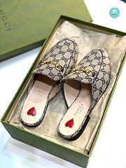 Gucci Women Princetown Leather Slipper Size 35-41cm - 3