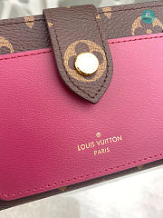 Louis Vuitton Juliette Wallet Red M69433 Size 13.5x11x3cm - 5