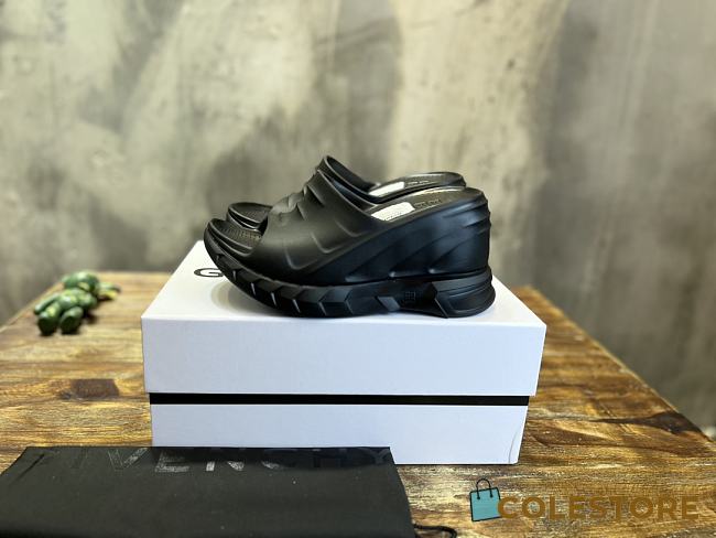 Marshmallow wedge sandals in rubber size 35-40cm - 1