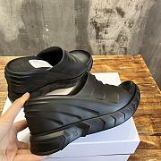 Marshmallow wedge sandals in rubber size 35-40cm - 5
