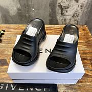 Marshmallow wedge sandals in rubber size 35-40cm - 4