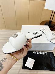 Givenchy White Sandals Flat Size 35-41cm - 5