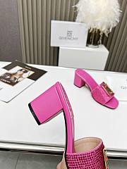 Givenchy Pink 4G Heels in leather size 35-42cm - 6