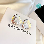 Balenciaga Heart Earrings  - 6