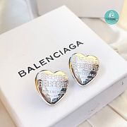 Balenciaga Heart Earrings  - 3