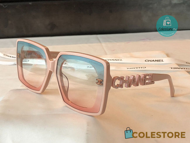 Chanel Pink Sunglasses  - 1
