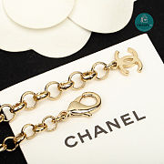 Chanel Gold Necklace Pearl - 6