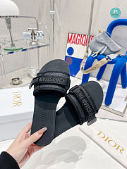  Dior Evolution Full Black Slipper Size 35-40cm - 4