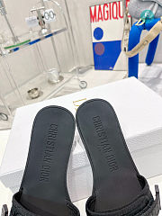  Dior Evolution Full Black Slipper Size 35-40cm - 5