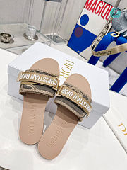  Dior Evolution Beige Slipper Size 35-40cm - 2