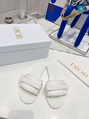 Dior Evolution White Slipper Size 35-40cm - 1
