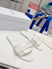 Dior Evolution White Slipper Size 35-40cm - 6