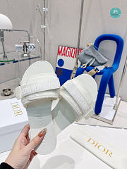 Dior Evolution White Slipper Size 35-40cm - 3