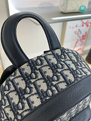 Dior Rider Backpack Beige And Black Dior Oblique Jacquard Size 29 x 32 x 12 - 5