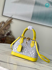 Louis Vuitton Alma Bb Yellow Size 25x19x12cm - 1